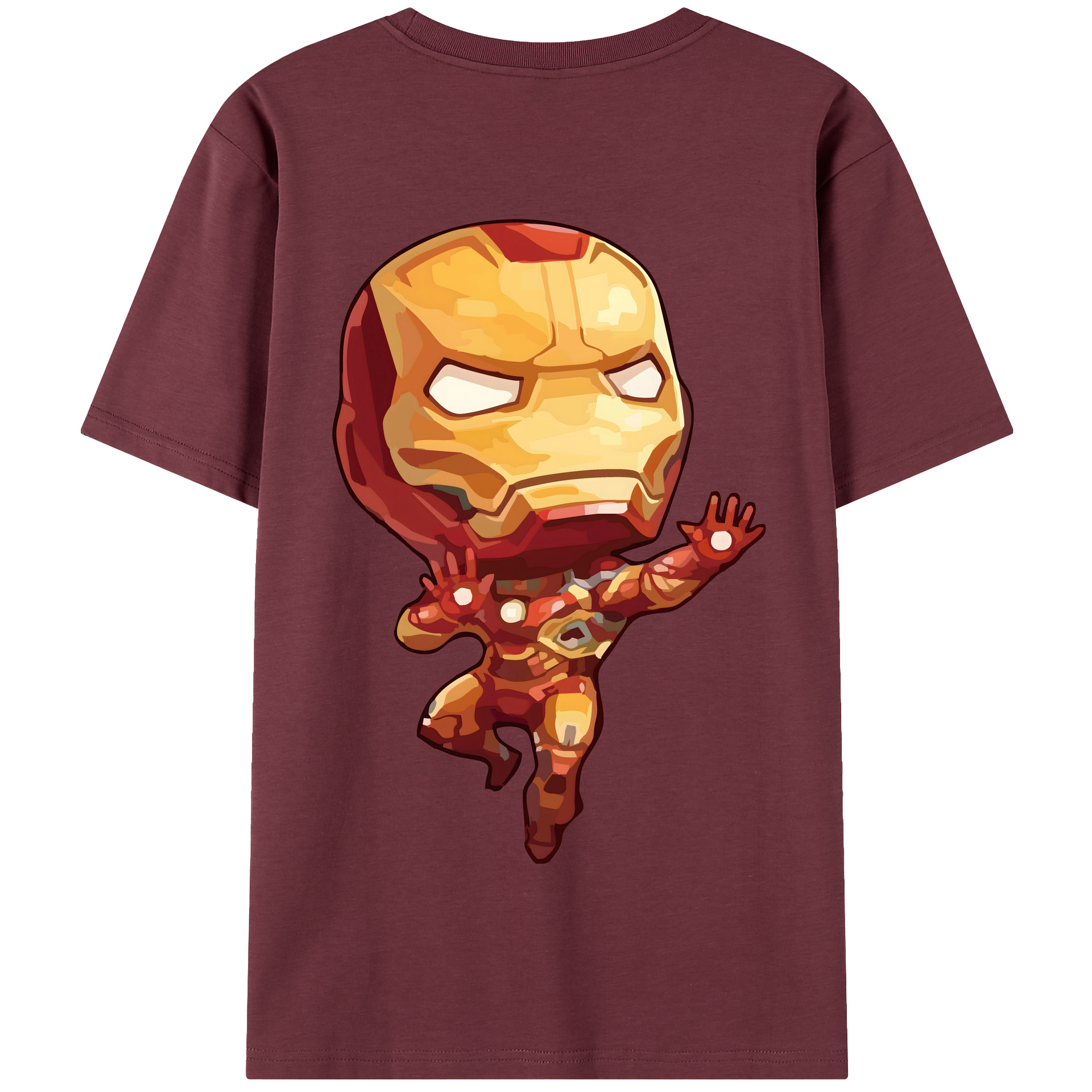 （画像用） アベンジャーズ The Avengers 綿100％半袖Tシャツ（背面プリント）